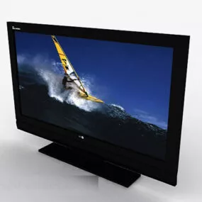 Home Electric Tv 3d model