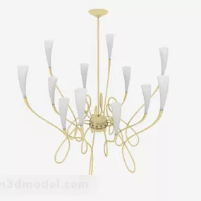 Home Chandelier Design 3d model