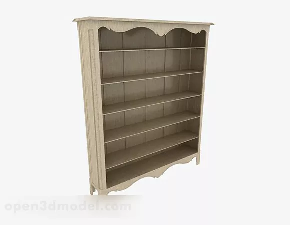 Wooden Home Display Cabinet Design 3d model Wooden Home Display Cabinet Design 3d model