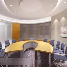 Conference Room Interior V11 3d model