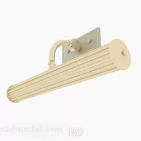Yellow Wall Lamp Furniture 3d model