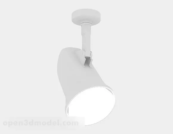 White Spotlight Furniture 3d model White Spotlight Furniture 3d model
