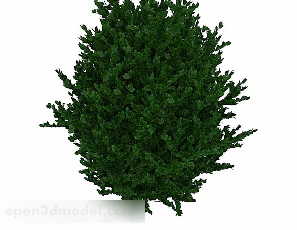 Realistic Yellow Grass Plant 3d model
