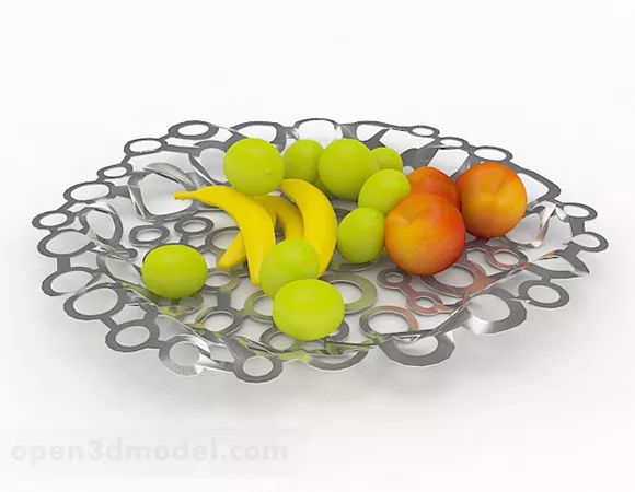 Banana Apple 3d model Banana Apple 3d model