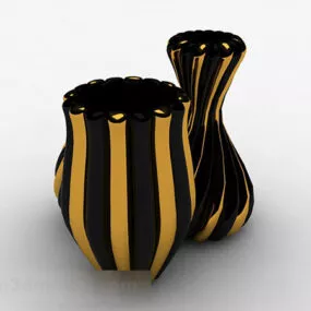 Home Vase Furnishings Decor 3d model