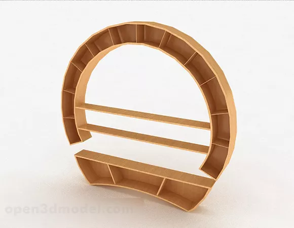 Chinese Style Wooden Display Cabinet V2 3d model Chinese Style Wooden Display Cabinet V2 3d model