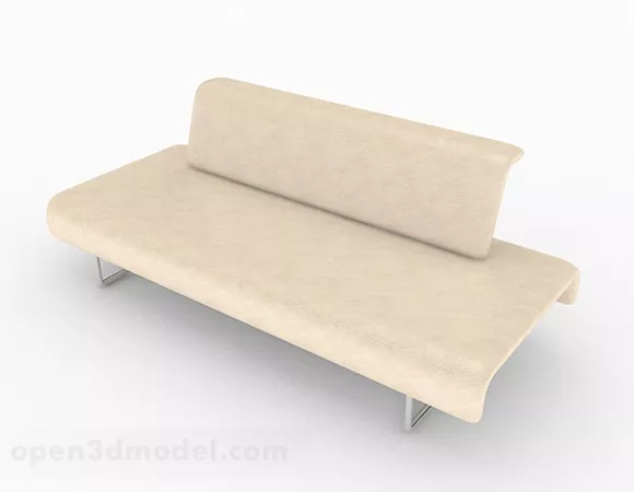 Simple Sofa Furniture 3d model Simple Sofa Furniture 3d model