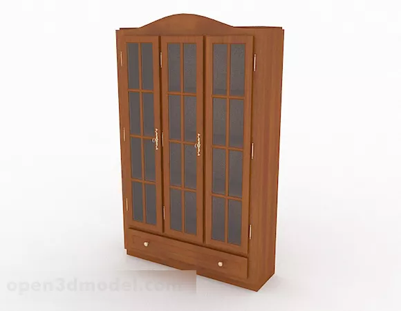 Medieval Wood Bookcase Free 3d Model - .Blend, .C4d, .Dae, .Fbx, .Max ...