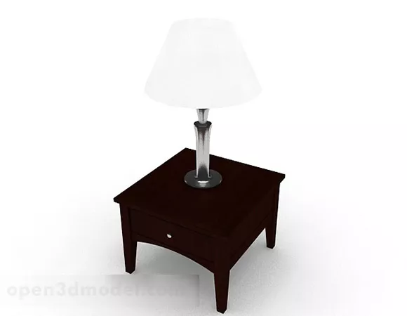Wooden Small Coffee Table Furniture V1 3d model Wooden Small Coffee Table Furniture V1 3d model