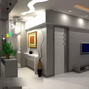 Xuanguan Aisle Furniture 3d model