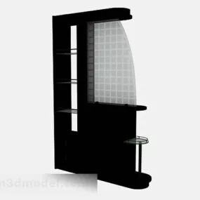 Living Room Separate Space Cabinet 3d model