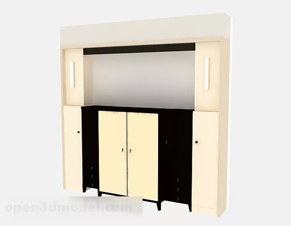 Slide Wardrobe 3d model