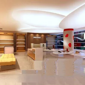 Commercial Space Interior 3d model
