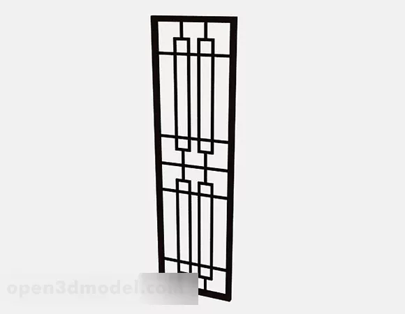Tree Pattern Screen Partition 3d model