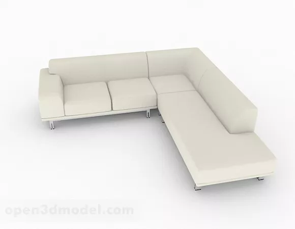 Minimalist Home Multi-seater Sofa Design 3d model Minimalist Home Multi-seater Sofa Design 3d model
