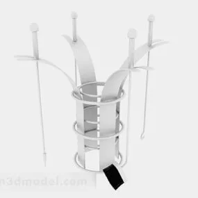 Fireplace Cleaning Tool V2 3d model