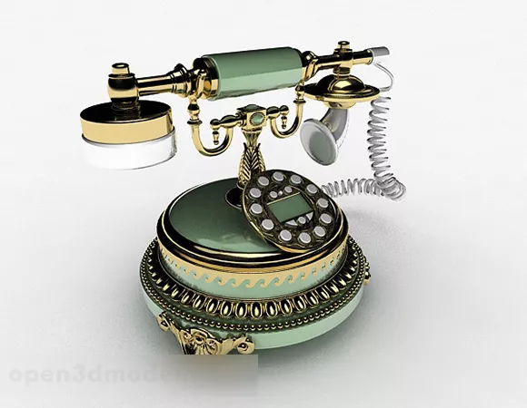 Cordless Home Phone 3d model