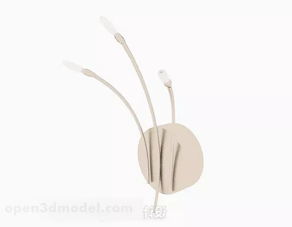 Wall Lamp Stylized Decor 3d model Wall Lamp Stylized Decor 3d model