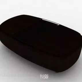 Brown Coffee Table Design 3d model