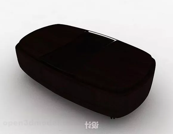Brown Coffee Table Design 3d model Brown Coffee Table Design 3d model