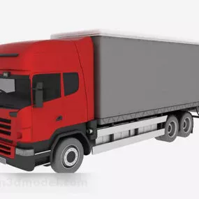 Cargo Truck Vehicle 3d model