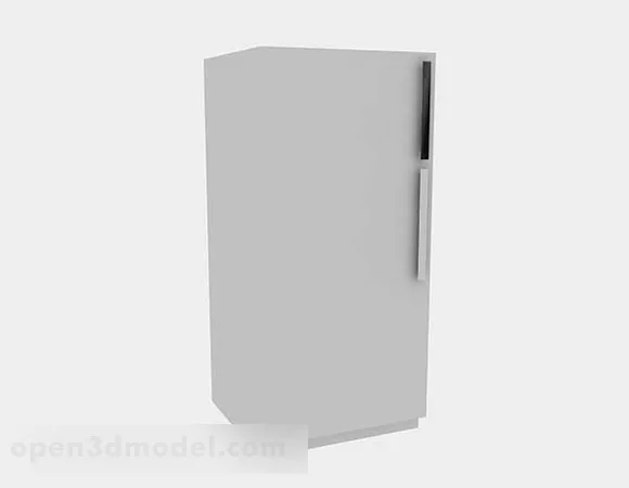 Siemens Refrigerator Beige Color 3d model