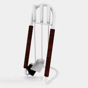 Fireplace Iron Cleaning Tool 3d model