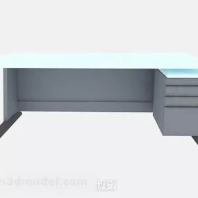 Mdf Office Desk 3d model