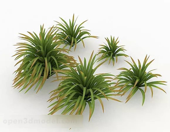 Realistic Weeds Garden 3d model Realistic Weeds Garden 3d model
