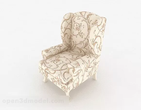 Toilet Smooth Edge 3d model