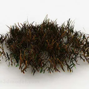 Yellow Weed Green Plant 3d model