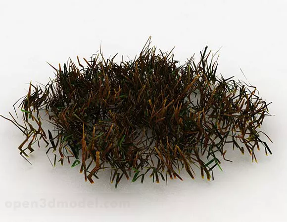 Yellow Weed Green Plant 3d model Yellow Weed Green Plant 3d model