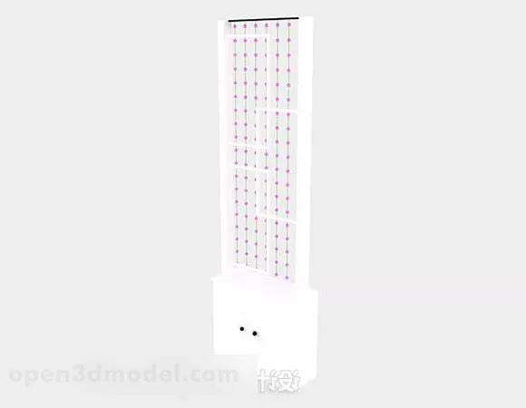 Traditional Chinese Screen Divider 3d model