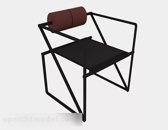 Minimalist Lounge Chair 3d model Minimalist Lounge Chair 3d model