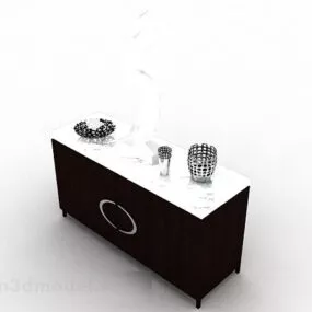 Home Entrance Console Table 3d model