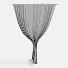 Gray Curtain 3d model
