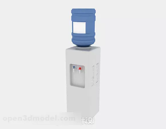 Water Dispenser With Holder 3d model