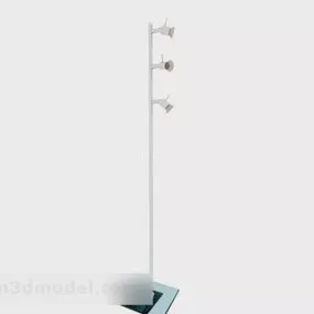 Gray Spotlight Decor 3d model