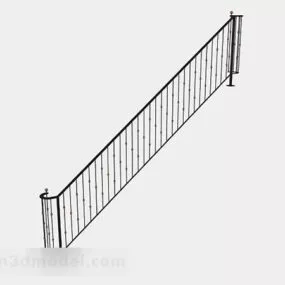 Stair Railing Design 3d model