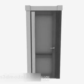 White Home Door Furniture 3d model