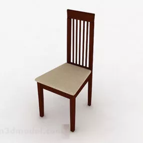 Wooden Furniture Home Chair 3d model
