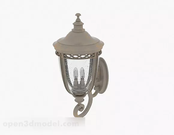 European Furniture Style Wall Lamp 3d model European Furniture Style Wall Lamp 3d model