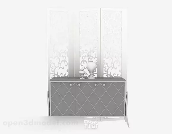 Entrance Step Porch 3d model