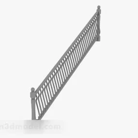 Furniture Gray Stair Railing V1 3d model