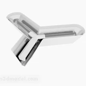 White Wall Lamp V1 3d model