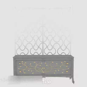 Screen Partition Villa Decoration 3d model