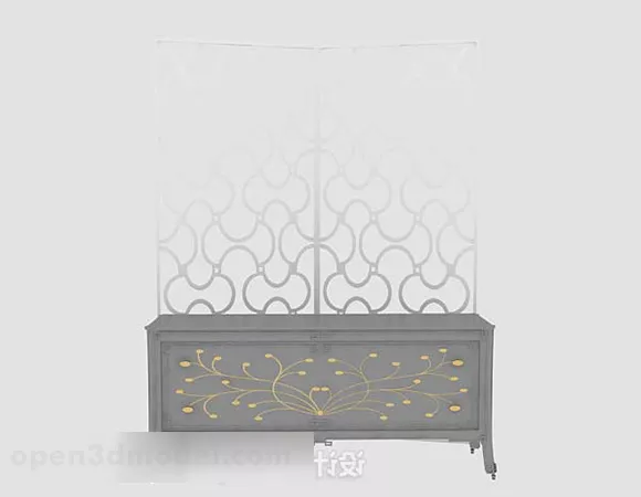 Simple Construction Partition 3d model