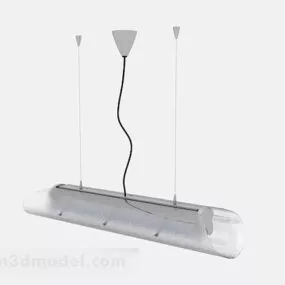 Hanging Cylinder Chandelier 3d model