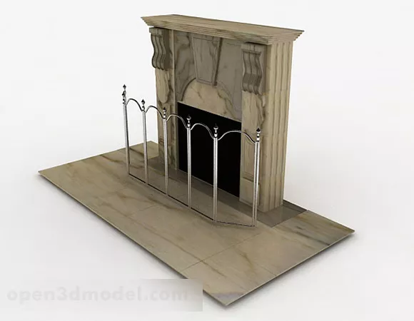 Stepping Stone 3d model