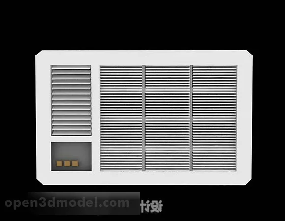 Wall Unit Air Conditioner 3d model
